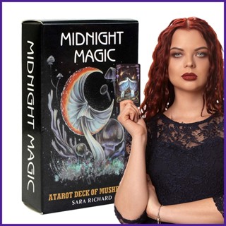 Midnight Magic Oracle Cards การ์ดออราเคิล ขนาดพกพา เวอร์ชั่นภาษาอังกฤษ สําหรับเล่นส่วนตัว 78 ชิ้น