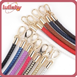 Lullaby สายสะพายกระเป๋า สําหรับกระเป๋าถือ DIY สายหนัง PU เข็มขัด