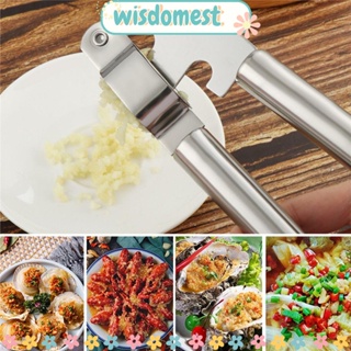 WISDOMEST เครื่องบดกระเทียม ผัก เครื่องมือครัว แบบแมนนวล