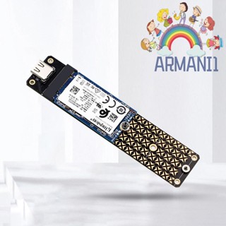 [armani1.th] อะแดปเตอร์ฮาร์ดดิสก์ M.2 NGFF 10 Gbps Speed JMS580 ชิป สําหรับ 2230 2242 2260 2280 SSD