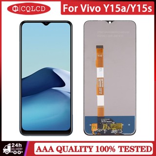 อะไหล่หน้าจอสัมผัส LCD แบบเปลี่ยน สําหรับ Vivo Y15s Y15a