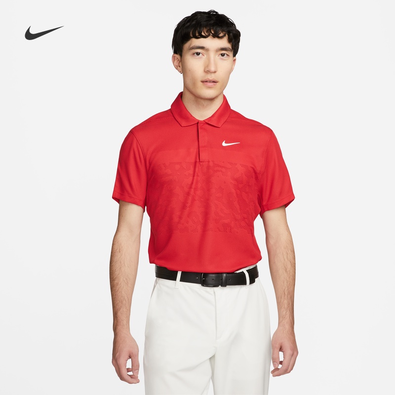 Nike DRI-FIT ADV Tiger Woods เสื้อยืดลําลอง แขนสั้น คอกลม เหมาะกับฤดูร้อน สําหรับผู้ชาย DR5328