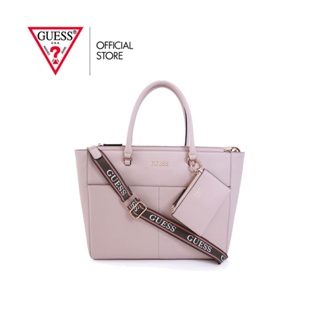 GUESS กระเป๋าสะพายผู้หญิง รุ่น SG904424 PENNYWISE CARRYALL สีชมพู