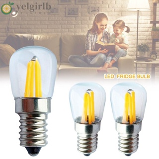 Yelgirlb หลอดไฟ LED T22 E14 E12 เชื่อมต่อ 110V 220V 4 ดวง ขนาดเล็ก สําหรับติดเพดานตู้เย็น