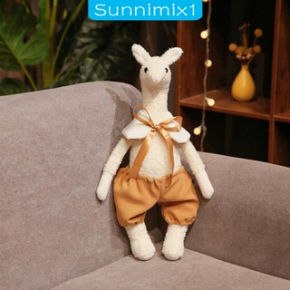 [Sunnimix1] ของเล่นตุ๊กตายัดไส้ รูปยีราฟ แบบนิ่ม กอดได้ สําหรับตกแต่งบ้าน