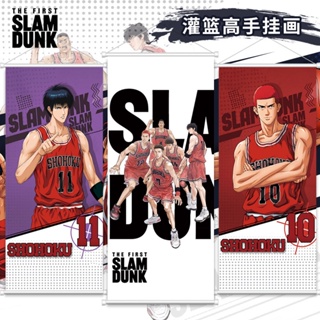 Slam DUNK โปสเตอร์ ลายการ์ตูนอนิเมะ Sakuragi Hanamichi Kaede Rukawa สําหรับแขวนตกแต่งห้อง