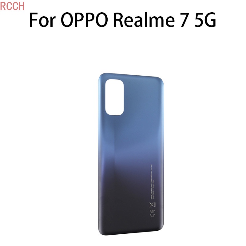 ฝาครอบแบตเตอรี่ด้านหลัง สําหรับ OPPO Realme 7 5G RMX2111