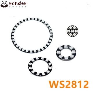 Wonder WS2812 แหวนไฟ LED 5050 สีเต็ม สําหรับ Arduno