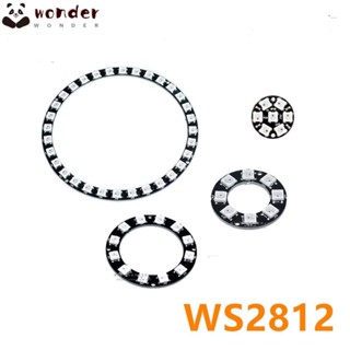 Wonder WS2812 แหวนไฟ LED 5050 สีเต็ม สําหรับ Arduno