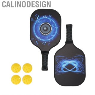 Calinodesign Pickleball Racket  Three Dimensional Sweat Absorbent Set with Balls for Sport Training