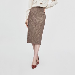 G2000 กระโปรงผู้หญิง ทรงดินสอ (A-SHAPE) รุ่น 2626264116 BEIGE กระโปรง เสื้อผ้า เสื้อผ้าผู้หญิง