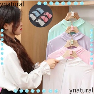 Ynatural ตะขอแขวนเสื้อผ้า ขนาดเล็ก วางซ้อนกันได้ ประหยัดพื้นที่ สําหรับบ้าน ห้องนอน