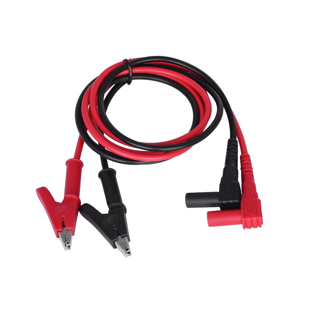 Pcbfun มัลติมิเตอร์ 4 มม. ลวดจระเข้ 20a สายไฟยาว 90 ซม.