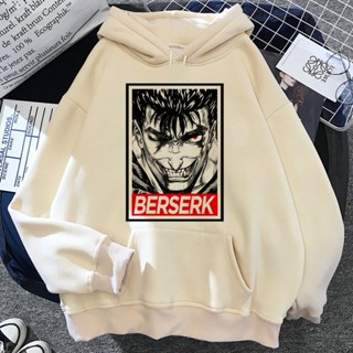 เสื้อกันหนาวแขนยาว มีฮู้ด ลายกราฟฟิค Berserk y2k ยุค 90s สไตล์ฮาราจูกุ สําหรับผู้หญิง