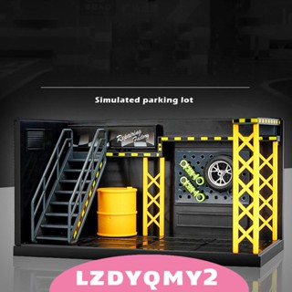 [Lzdyqmy2] ของเล่นโมเดลที่จอดรถ DIY สําหรับตกแต่ง