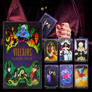 Tarot Oracle Card Mysterious Divination Board Game Villains Tarot Deck