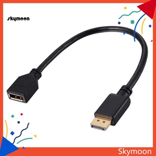 Skym* อะแดปเตอร์แปลงสายเคเบิ้ลวิดีโอ Dp1.2 8k60hz Mini Dp เป็น Dp 4k Hd สําหรับแล็ปท็อป และมอนิเตอร์