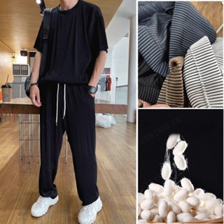 ชุดเสื้อยืด และกางเกง น้ําหนักเบา ใส่สบาย