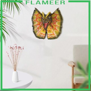 [Flameer] รูปปั้นไดโนเสาร์ 3D แบบติดผนัง สําหรับสวน