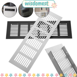 Wisdomest ตะแกรงระบายอากาศ อะลูมิเนียมอัลลอย ทนทาน สําหรับเฟอร์นิเจอร์ ตู้เสื้อผ้า