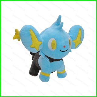 ตุ๊กตายัดนุ่น รูป Pokemon Shinx น่ารัก สีฟ้า ของเล่นสําหรับเด็ก เก็บสะสม ตกแต่งบ้าน