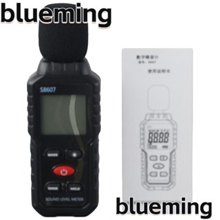 Blueming2 เครื่องวัดระดับเสียงดิจิทัล ไฟแบ็คไลท์ 30-130dBA ถ่วงน้ําหนัก เสียงรบกวน สีดํา สําหรับบ้าน ออฟฟิศ โรงงาน