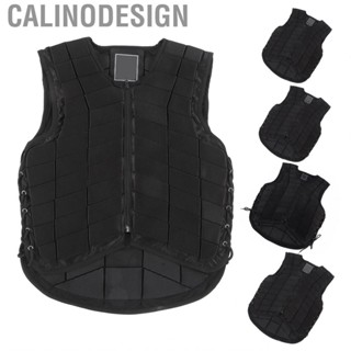 Calinodesign Adult Children Equestrian Vest Kids Safety Horse Riding Protective Gear Shock Absorption Waistcoat