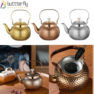 Buttterfly กาต้มน้ําชา กาแฟ สเตนเลส 304 1.2 1.6 2 ลิตร แบบพกพา จุของได้เยอะ สําหรับครัวเรือน