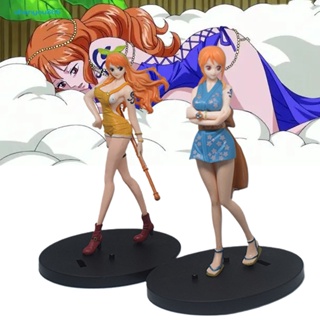 Syc- ฟิกเกอร์อนิเมะ One Piece Nami รูปการ์ตูนวันพีชน่ารัก ขนาดเล็ก