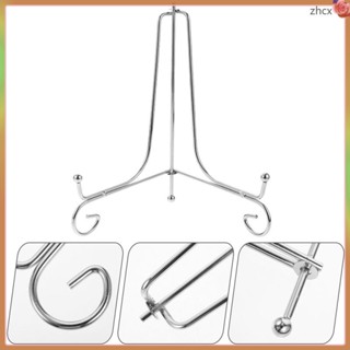 Zhihuicx ชั้นวางจาน แบบเหล็ก สําหรับตั้งโต๊ะ วางรูปภาพ สํานักงาน
