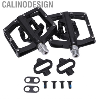 Calinodesign ZTTO Bicycle Lock Pedal With Free Cleat For SPD System MTB Road Aluminum -slip Sealed Bearing Accessories