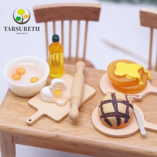 Tarsureth ถาดไม้จิ๋ว สเกล 1/12 สําหรับตกแต่งบ้านตุ๊กตา