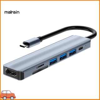 [Ma] 7-in-1 ฮับ Usb Type-c ความเร็วสูง อุปกรณ์เสริม สําหรับแล็ปท็อป