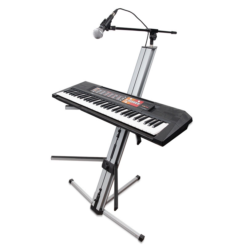Alctron® KS100 2-Tier Keyboard Stand ขาตั้งคีย์บอร์ด 2 ชั้น ฐานกาง 3 ขา  รองรับความกว้างไม่เกิน 38 ซม. รับน้ำหนักสูงสุด - รูปที่ 2