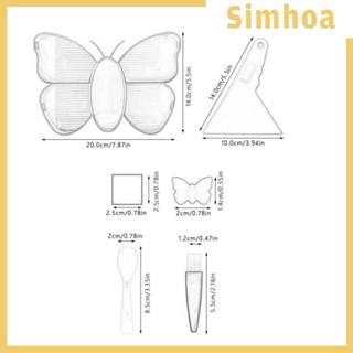 [SIMHOA] ถาดปักครอสสติตช์คริสตัล พลอยเทียม 5D สําหรับผู้ใหญ่