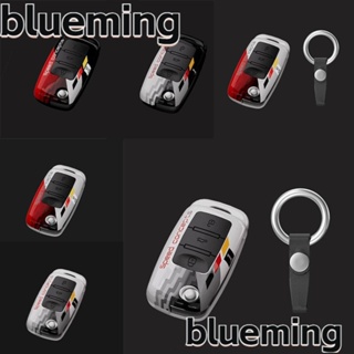 Blueming2 ปลอกกุญแจรีโมตรถยนต์ ABS สําหรับ Volkswagen VW Polo Golf Passat Beetle Caddy Tiguan Skoda Octavia Kodiaq Seat