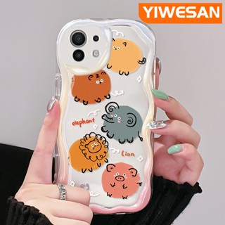 เคสโทรศัพท์มือถือ ซิลิโคนใส กันกระแทก ลายการ์ตูนสวนสัตว์น่ารัก สีสันสดใส สําหรับ Xiaomi 12T Pro 11 Lite 5G NE 12 Lite