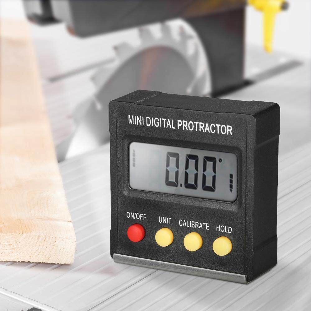 Exxel - ส่งจาก กทม. เครื่องมือวัดองศา เครื่องมือวัดมุมดิจิตอล 360 องศา Digital Angle Gauge Meter 360