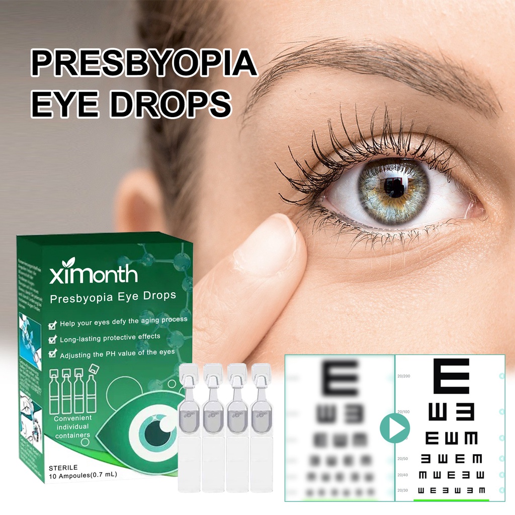 Oveallgo Presbyopia Visionrestore Eye Drops, Oveallgo Eye Drops, Oveallgo Treatment Eye Drops, บรรเทาความเมื่อยล้าของดวงตา