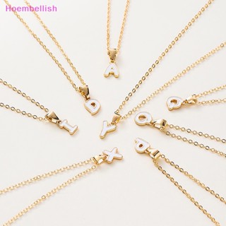 Hoe&gt; สร้อยคอแฟชั่น 26 Initials Charm เครื่องประดับ สําหรับผู้หญิง ผู้ชาย