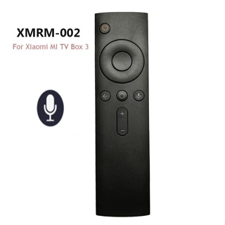 Xiaomi XMRM-002 กล่องทีวี 3 MI 4K Ultra HDR 3 พร้อมรีโมตควบคุมด้วยเสียง MDZ-16-AB แบบเปลี่ยน