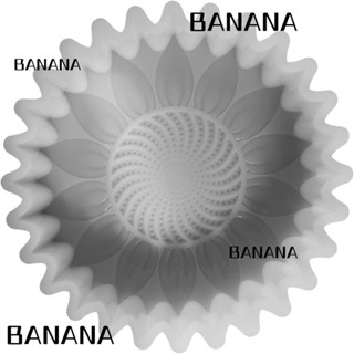 Banana1 แม่พิมพ์ซิลิโคน รูปดอกทานตะวัน 4 นิ้ว สีขาว สําหรับทําเทียน