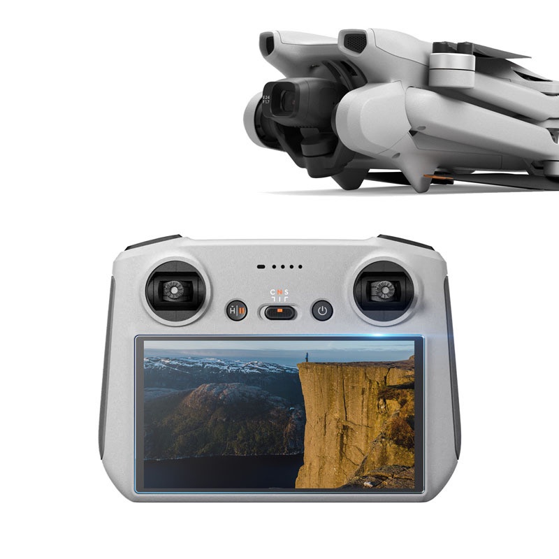 Startrc เหมาะสําหรับ DJI Air 3S/Mini 4 pro/Air 3 RC 2 พร้อมหน้าจอรีโมทคอนโทรลป้องกันการระเบิดฟิล์มนิรภัยฟิล์มป้องกันอุปกรณ์เสริม