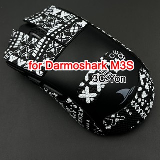 แผ่นรองเมาส์เล่นเกมไร้สาย หนังนิ่ม กันลื่น กันเหงื่อ สําหรับ Darmoshark M3S