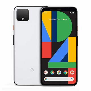 สมาร์ทโฟน Google pixel 4 5.7 นิ้ว snapdragon 855 6GB RAM 64GB ROM nfc 12.2mp &amp; 16mp face id