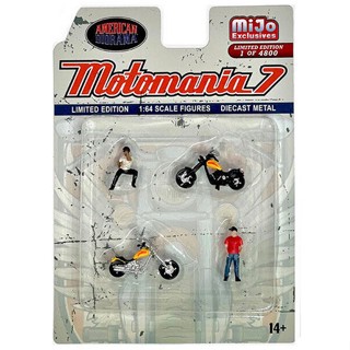 American Diorama 1/64 miJo Exclusives Motomania 7 Limited Edition AD-76520MJ