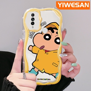 เคสโทรศัพท์มือถือแบบนิ่ม ใส กันกระแทก ลายการ์ตูนชินจัง สําหรับ OPPO A31 2020 A8