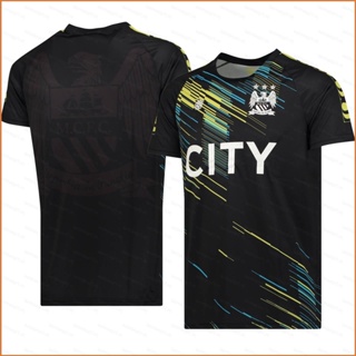 Fb Manchester City Jersey เสื้อยืดลําลอง แขนสั้น คอกลม พิมพ์ลายฟุตบอล พลัสไซซ์ สําหรับทุกเพศ ทุกวัย