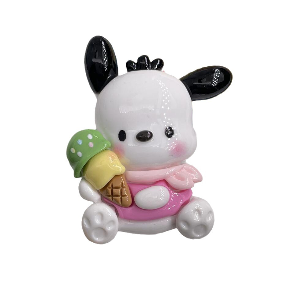 [15 #] Jibbitz Crocs กิ๊บติดผมเรซิ่น ลายการ์ตูน Sanrio 6 แบบ ขนาดใหญ่ แฮนด์เมด diy อุปกรณ์เสริม สําหรับรองเท้า FN