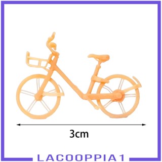 [Lacooppia1] โมเดลรถจักรยานจิ๋ว 1/64 แบบเรซิ่น ไม่ทาสี สําหรับตกแต่งฉาก